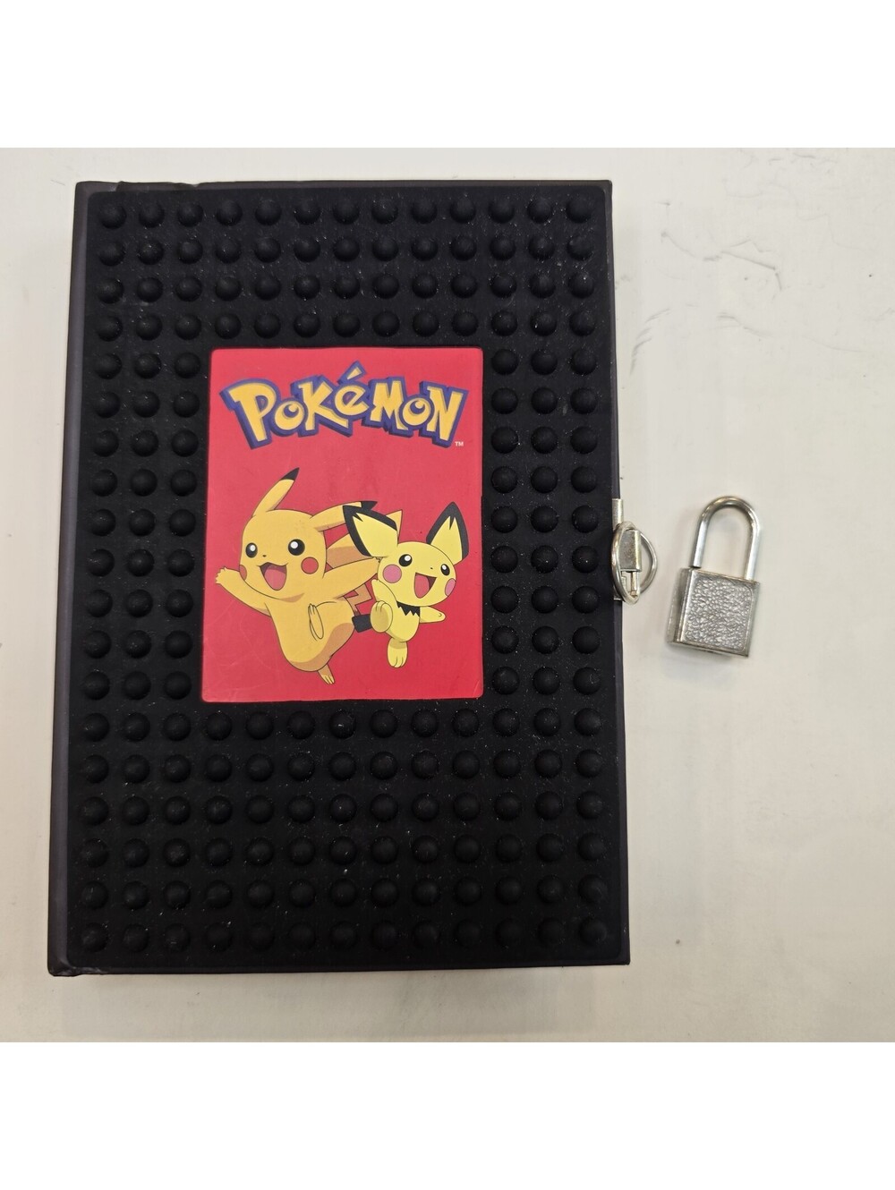Scholastic Pokémon Diary/Journal w/Black Cover And Lock, 2023